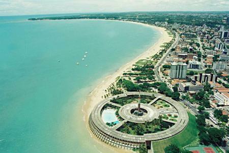 Flat A Beira Mar De Joao Pessoa Com Ar Hotel Bagian luar foto